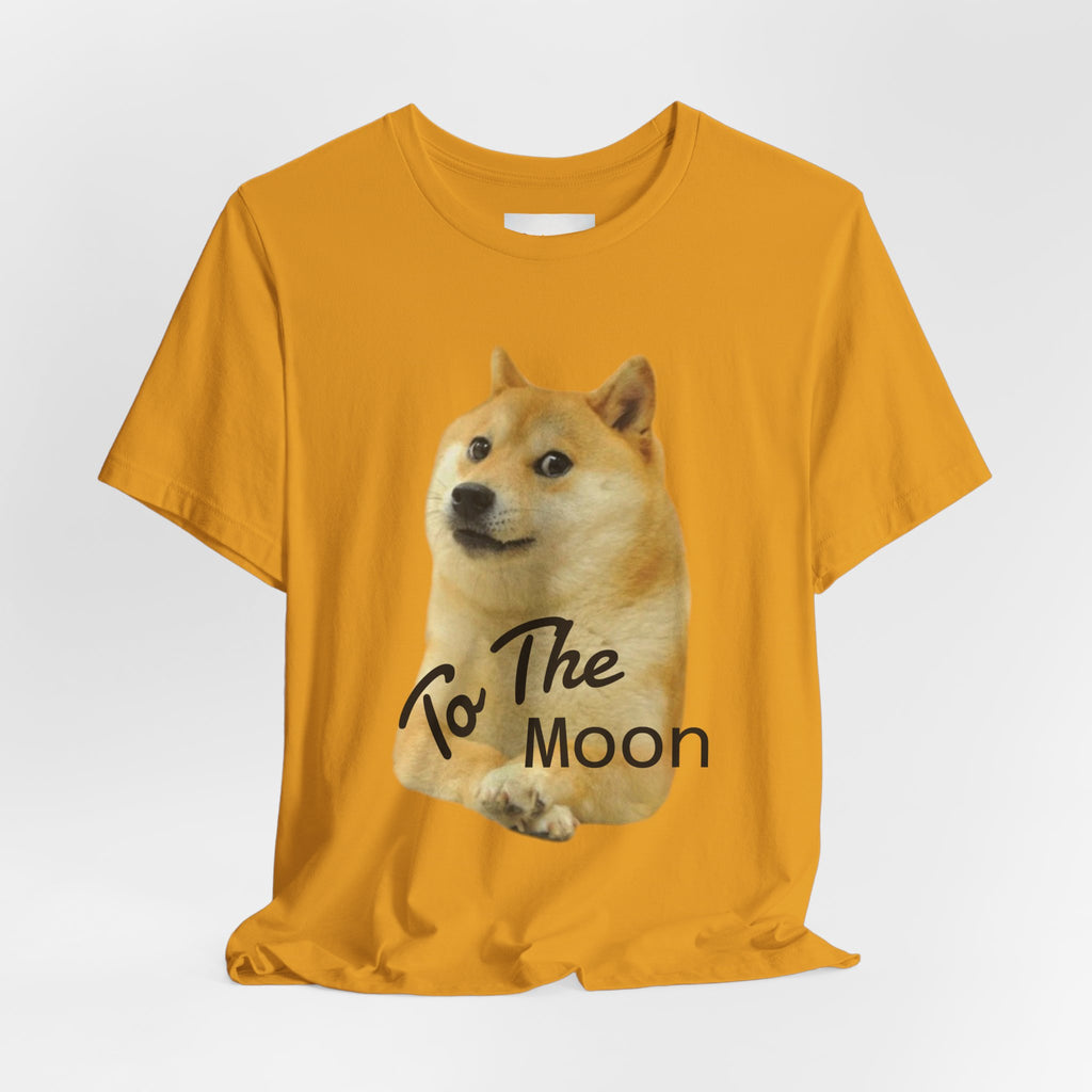 Copy of Doge "To The Moon" T‑Shirt — Funny Crypto Meme Tee
