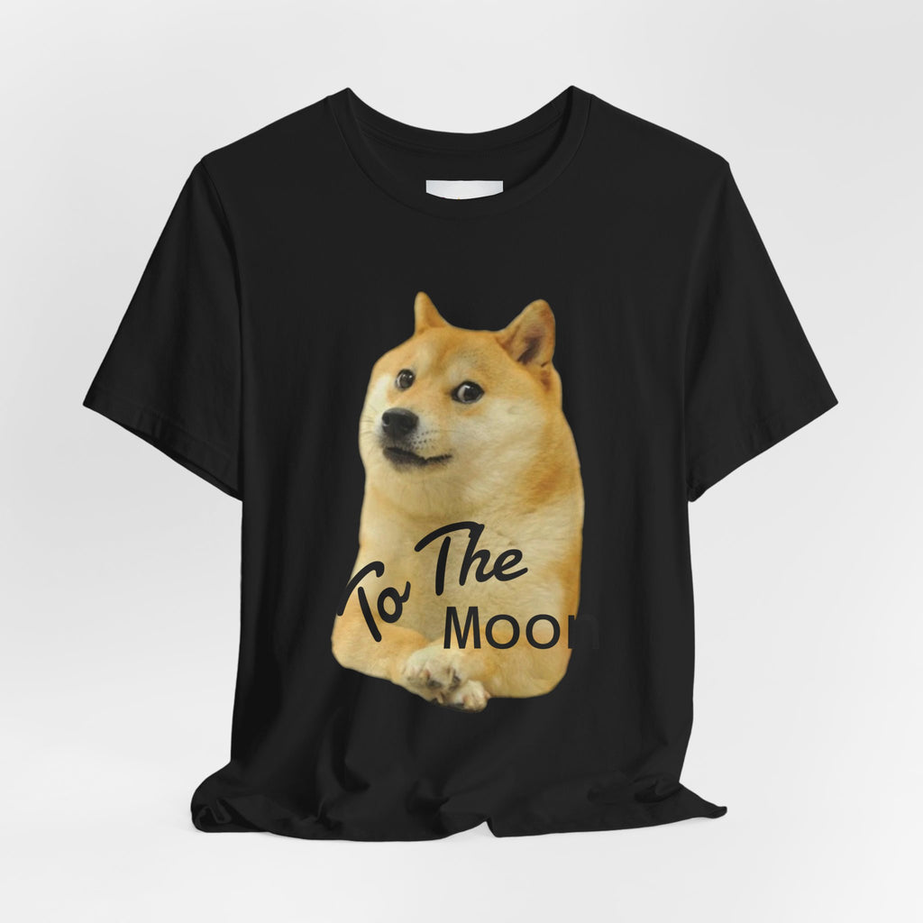 Copy of Doge "To The Moon" T‑Shirt — Funny Crypto Meme Tee