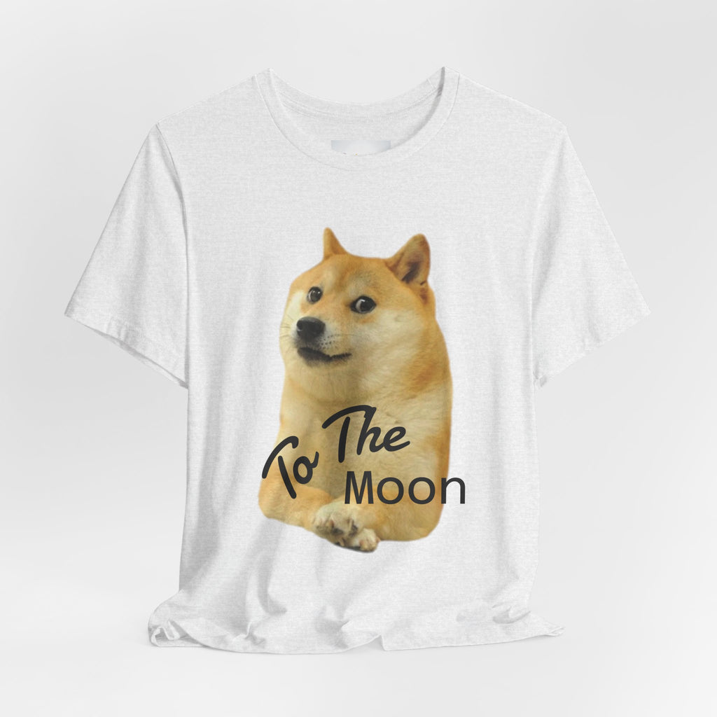 Copy of Doge "To The Moon" T‑Shirt — Funny Crypto Meme Tee