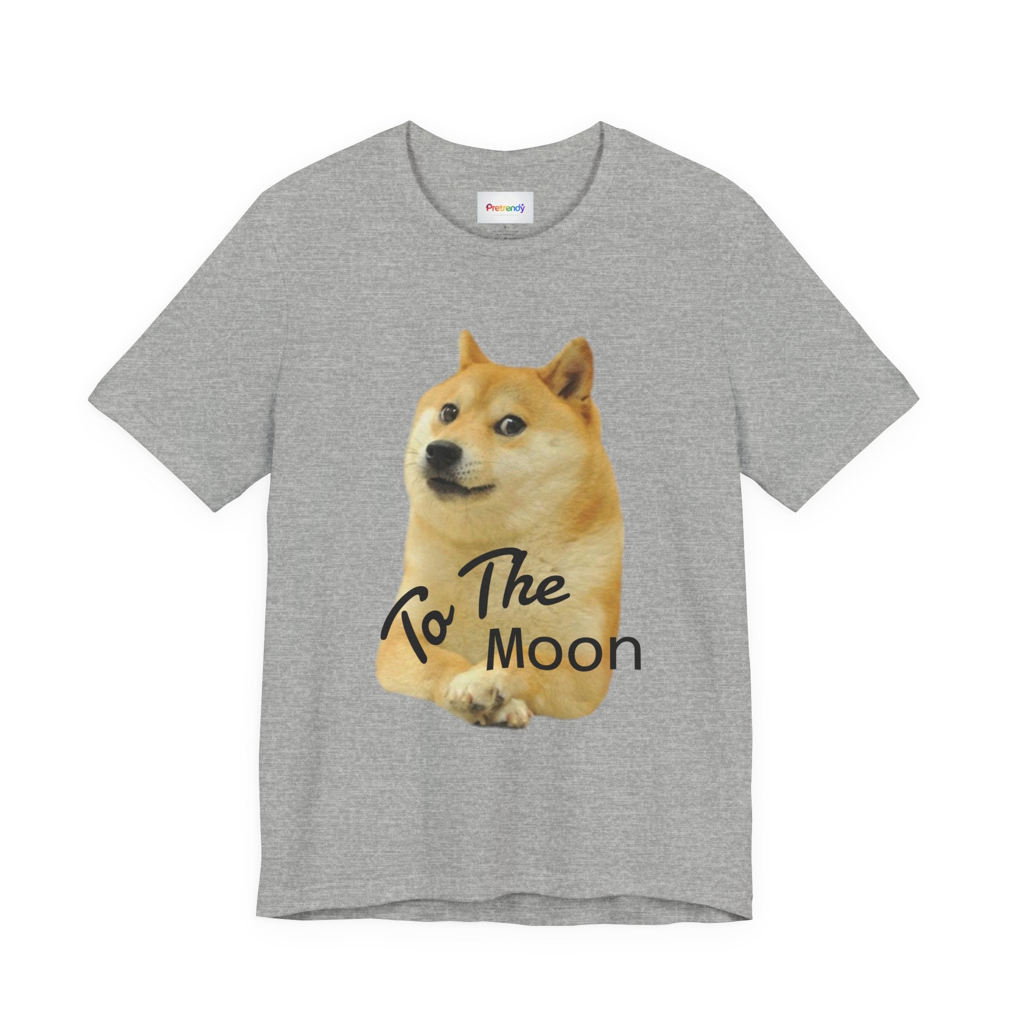 Copy of Doge "To The Moon" T‑Shirt — Funny Crypto Meme Tee
