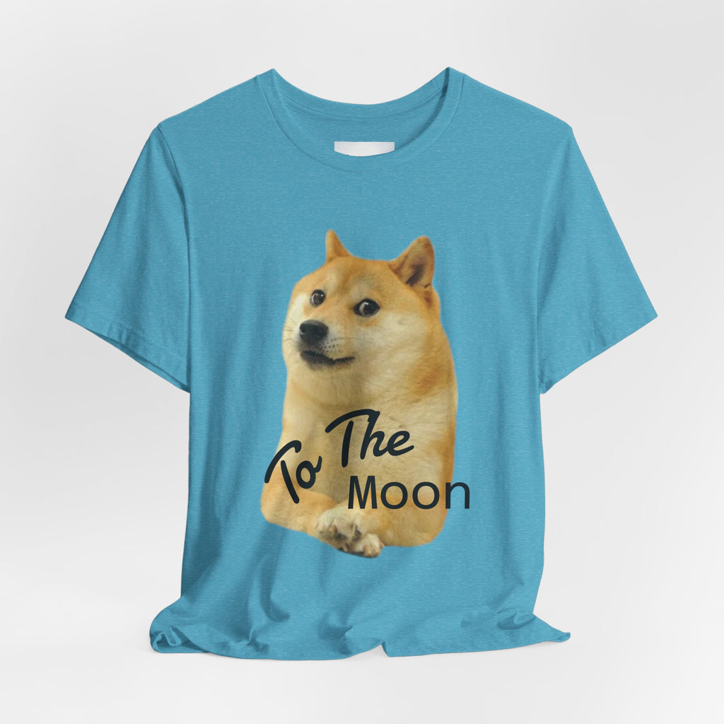 Copy of Doge "To The Moon" T‑Shirt — Funny Crypto Meme Tee