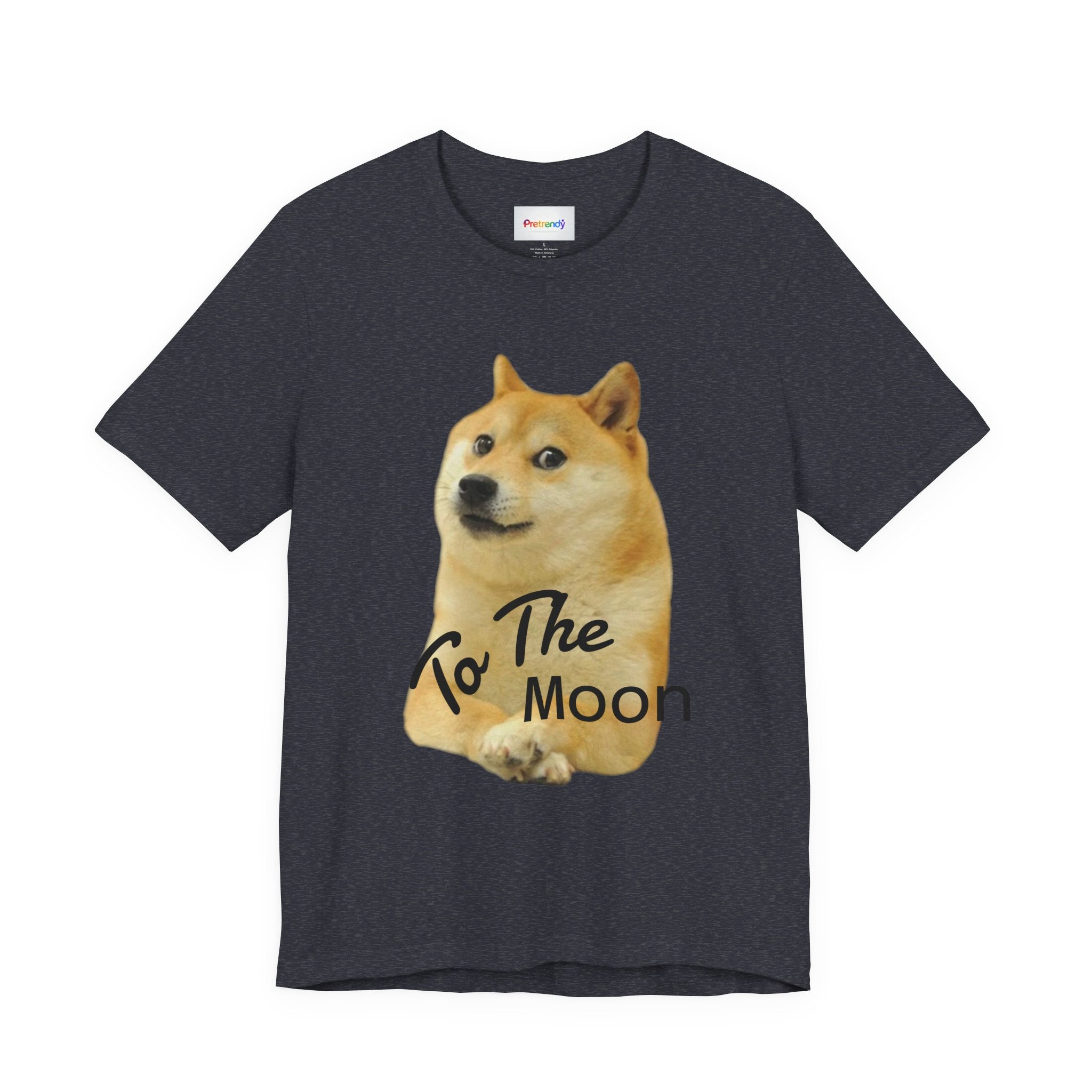 Copy of Doge "To The Moon" T‑Shirt — Funny Crypto Meme Tee