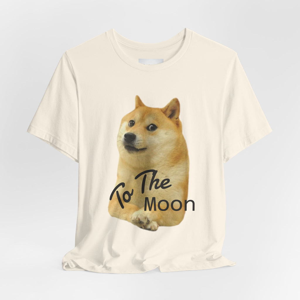 Copy of Doge "To The Moon" T‑Shirt — Funny Crypto Meme Tee