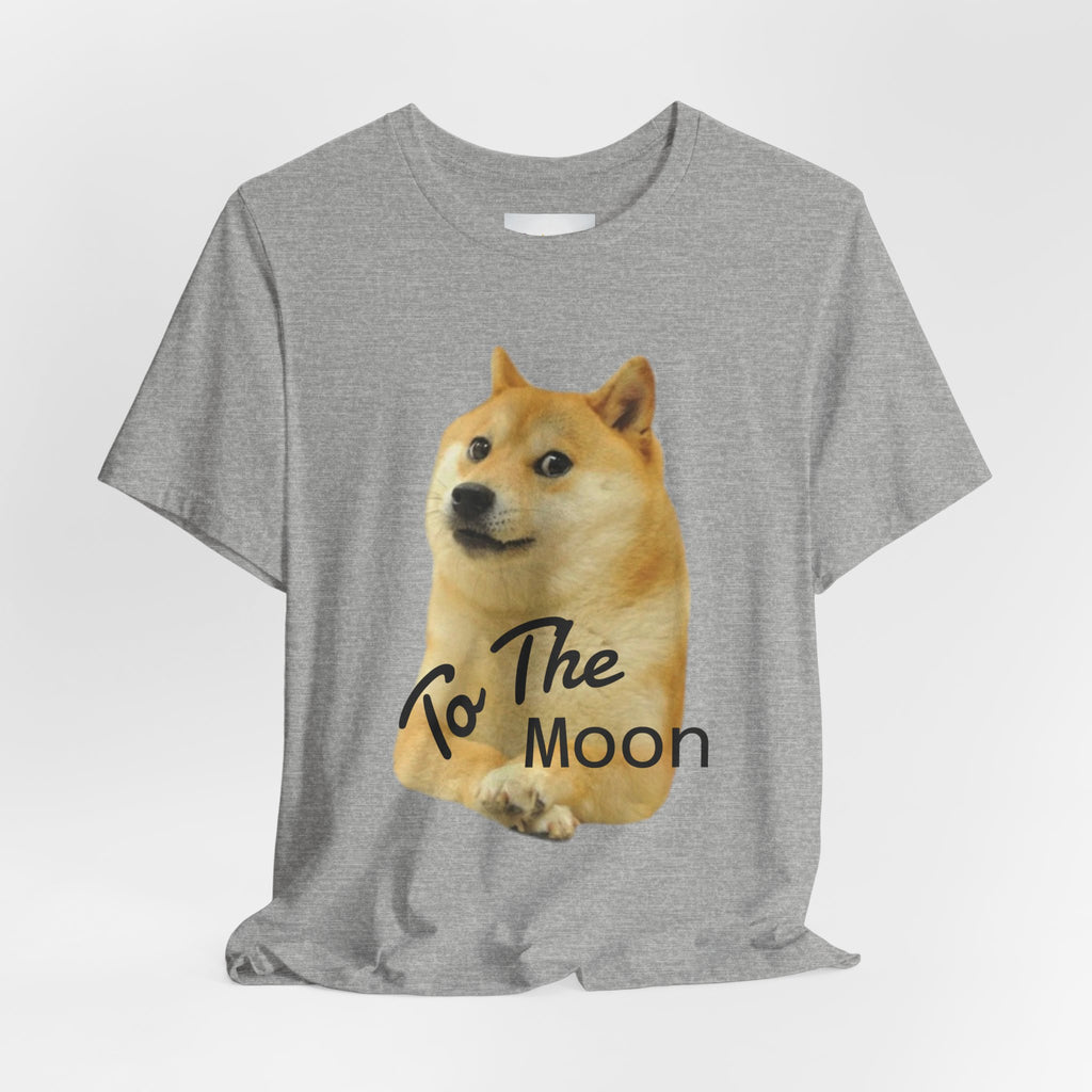 Copy of Doge "To The Moon" T‑Shirt — Funny Crypto Meme Tee