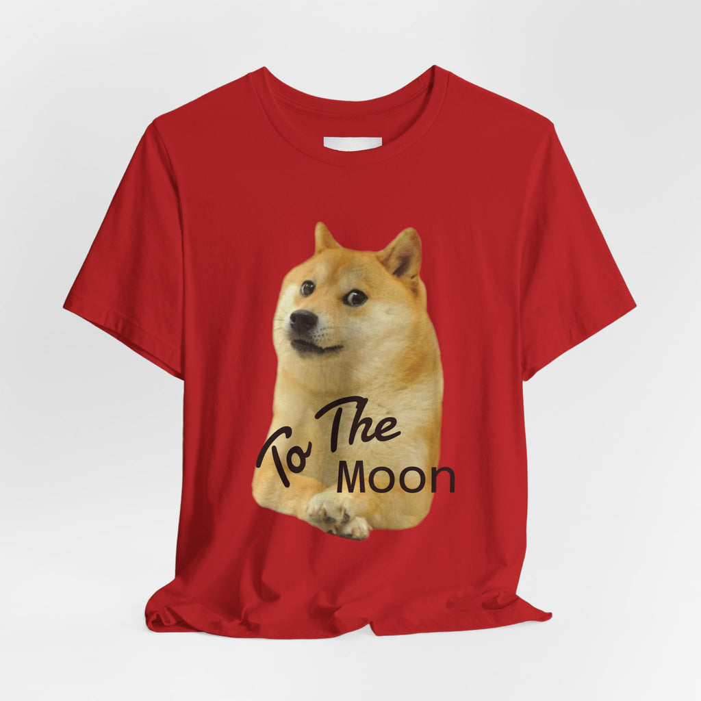 Copy of Doge "To The Moon" T‑Shirt — Funny Crypto Meme Tee
