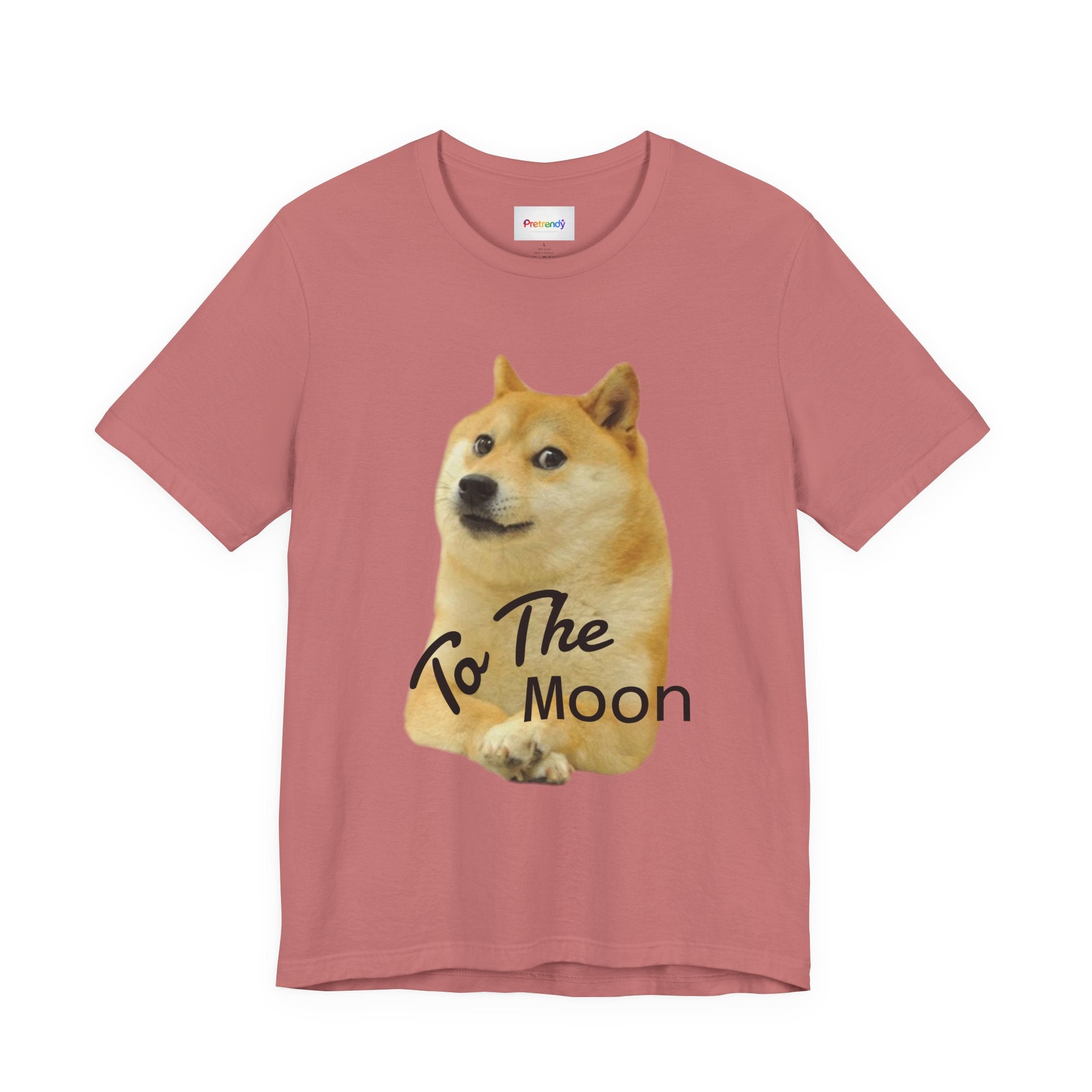 Copy of Doge "To The Moon" T‑Shirt — Funny Crypto Meme Tee