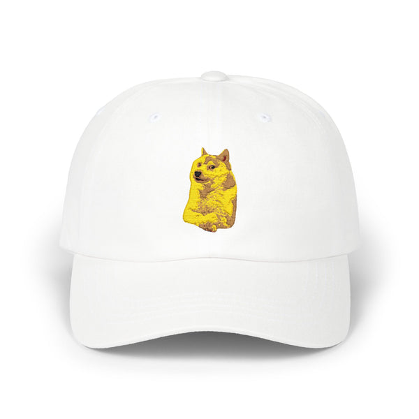 Dad Cap — Embroidered Golden Shiba Inu Patch Hat